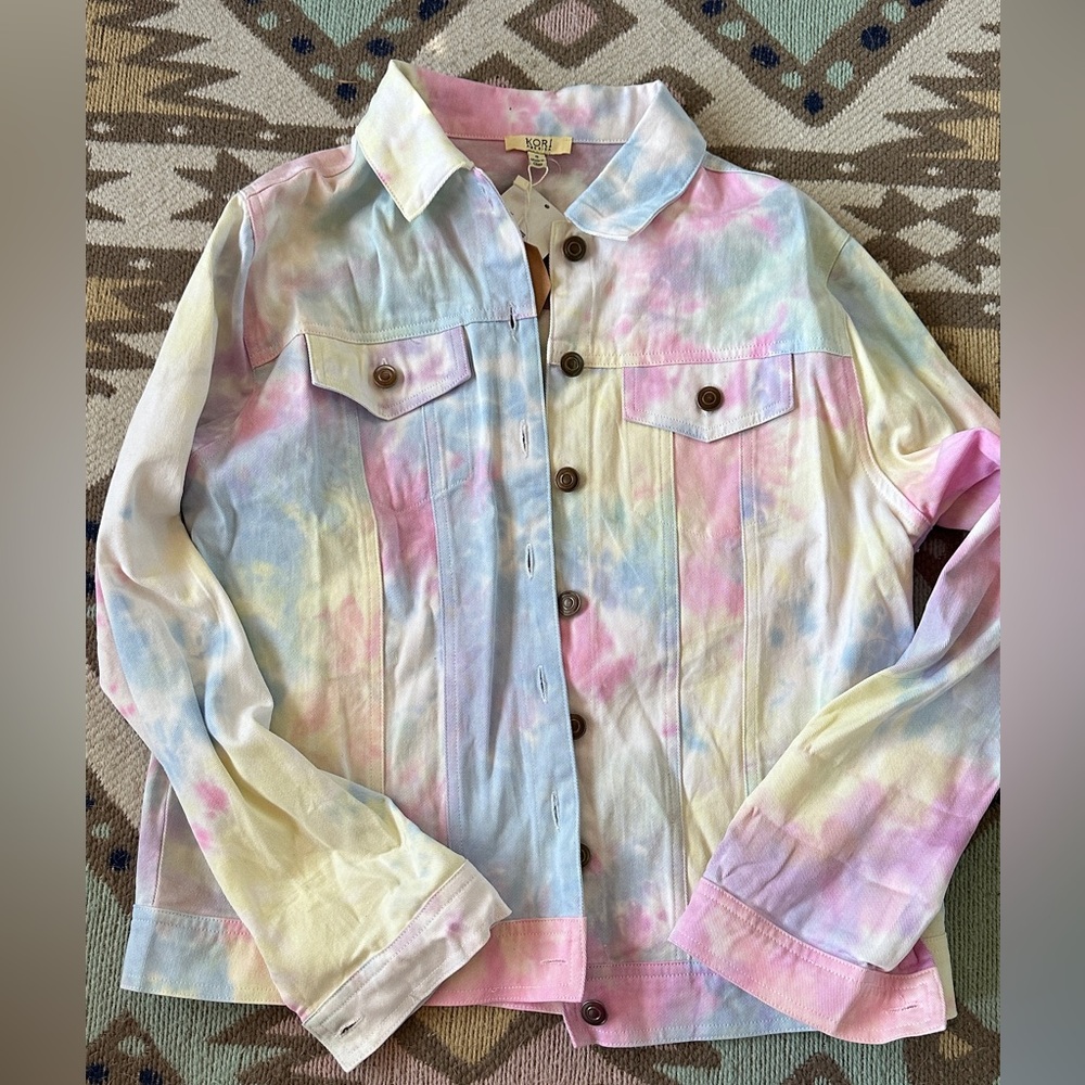 NWT tie-dye KORI America jacket